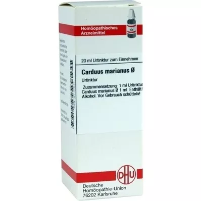 CARDUUS MARIANUS Tintura madre, 20 ml