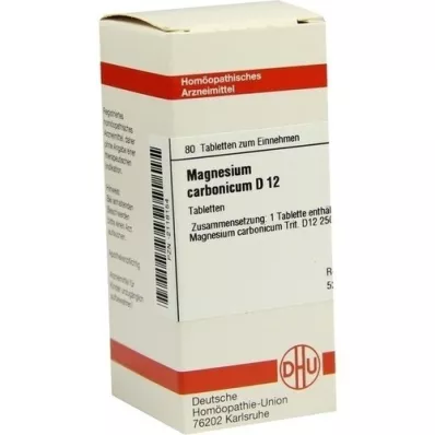 MAGNESIUM CARBONICUM D 12 compresse, 80 pz