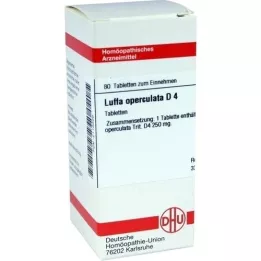 LUFFA OPERCULATA D 4 compresse, 80 pz