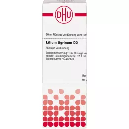 LILIUM TIGRINUM Diluizione D2, 20 ml