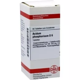ACIDUM PHOSPHORICUM D 6 compresse, 80 pz