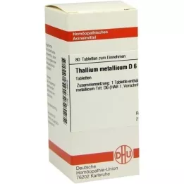 THALLIUM METALLICUM D 6 compresse, 80 pz