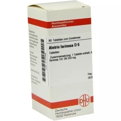 ALETRIS FARINOSA D 6 compresse, 80 pz
