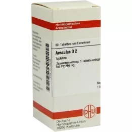 AESCULUS D 2 compresse, 80 pz