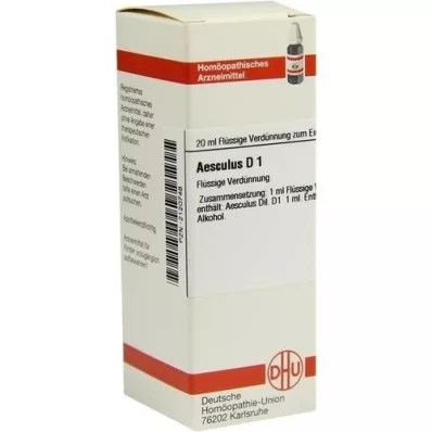 AESCULUS Diluizione D 1, 20 ml AESCULUS Diluizione D 1, 20 ml