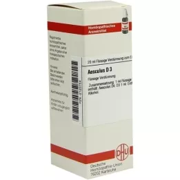 AESCULUS Diluizione D 3, 20 ml