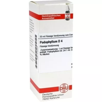 PODOPHYLLUM Diluizione D 4, 20 ml