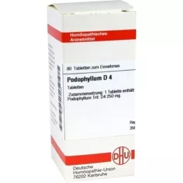 PODOPHYLLUM D 4 compresse, 80 pz