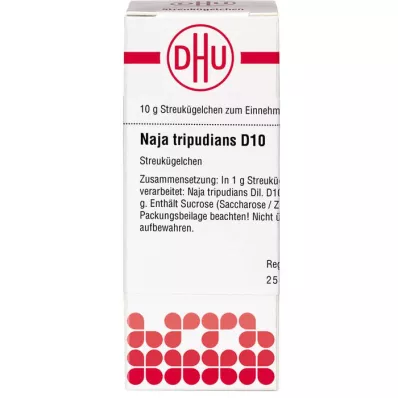 NAJA TRIPUDIANS D 10 globuli, 10 g