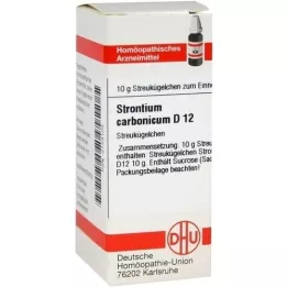 STRONTIUM CARBONICUM D 12 globuli, 10 g