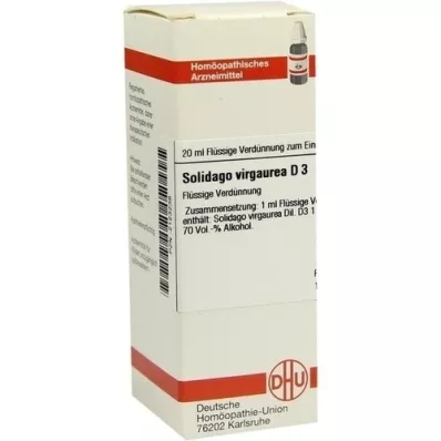 SOLIDAGO VIRGAUREA Diluizione D 3, 20 ml SOLIDAGO VIRGAUREA Diluizione D 3, 20 ml