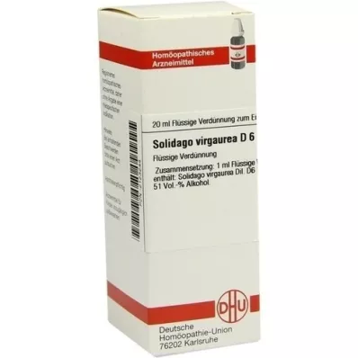 SOLIDAGO VIRGAUREA D 6 Diluizione, 20 ml SOLIDAGO VIRGAUREA D 6 Diluizione, 20 ml