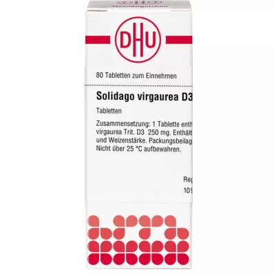 SOLIDAGO VIRGAUREA D 3 compresse, 80 pz