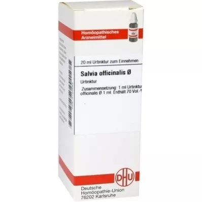 SALVIA OFFICINALIS Tintura madre, 20 ml