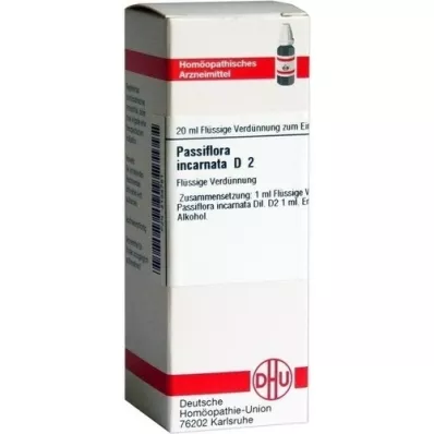 PASSIFLORA INCARNATA Diluizione D2, 20 ml