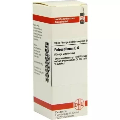 PETROSELINUM D 6 Diluizione, 20 ml