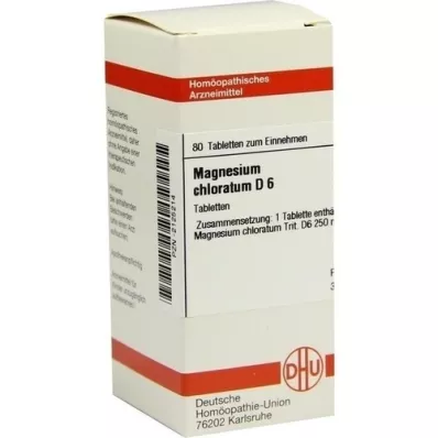 MAGNESIUM CHLORATUM D 6 compresse, 80 pz MAGNESIUM CHLORATUM D 6 compresse, 80 pz