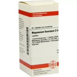 MAGNESIUM FLUORATUM D 6 compresse, 80 pz