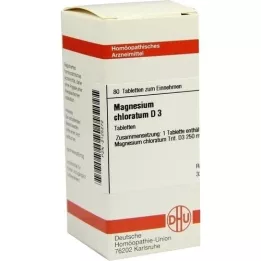 MAGNESIUM CHLORATUM D 3 compresse, 80 pz