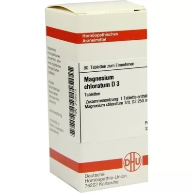 MAGNESIUM CHLORATUM D 3 compresse, 80 pz MAGNESIUM CHLORATUM D 3 compresse, 80 pz