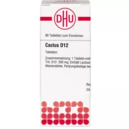 CACTUS D 12 compresse, 80 pz