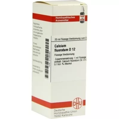 CALCIUM FLUORATUM Diluizione D 12, 20 ml