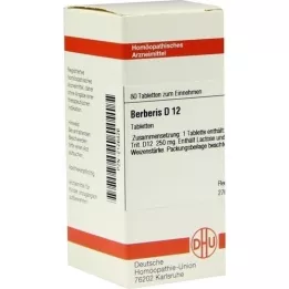 BERBERIS D 12 compresse, 80 pz