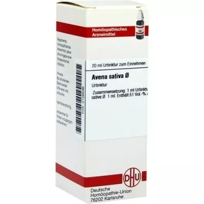 AVENA SATIVA Tintura madre, 20 ml AVENA SATIVA Tintura madre, 20 ml