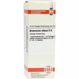 ARSENICUM ALBUM Diluizione D8, 20 ml