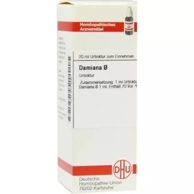 DAMIANA Tintura madre D 1, 20 ml