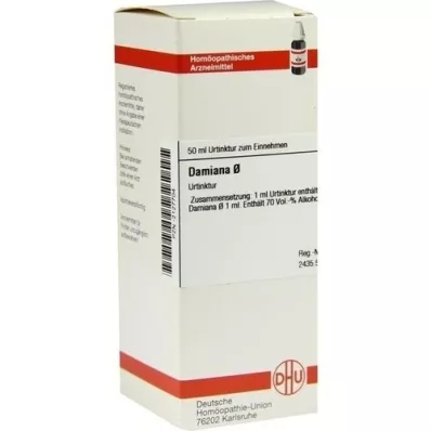 DAMIANA Tintura madre D 1, 50 ml