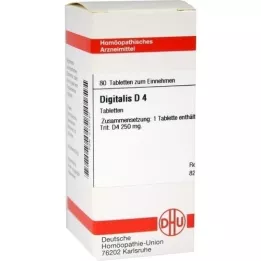 DIGITALIS D 4 compresse, 80 pz