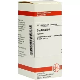 DIGITALIS D 6 compresse, 80 pz