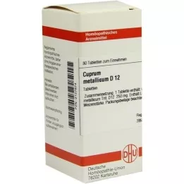 CUPRUM METALLICUM D 12 compresse, 80 pz