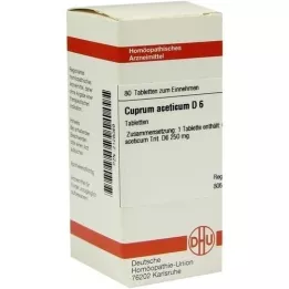 CUPRUM ACETICUM D 6 compresse, 80 pz