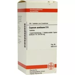CUPRUM ACETICUM D 6 compresse, 200 pz
