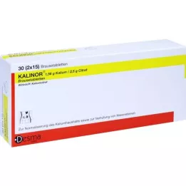 KALINOR Compresse effervescenti, 2X15 pz