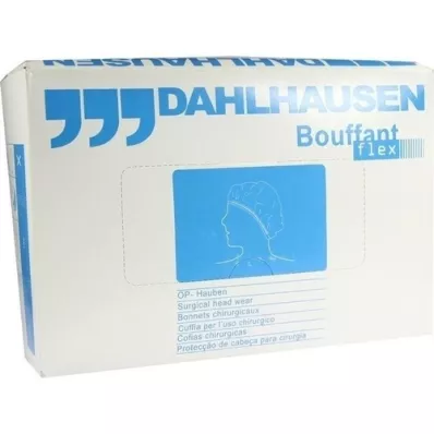 OP-HAUBE Bouffant Flex bianco, 100 pz