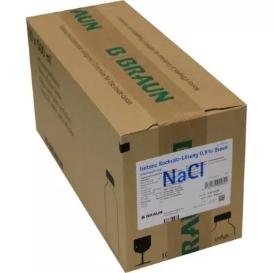 KOCHSALZLÖSUNG Flacone in vetro 0,9%, 10X500 ml