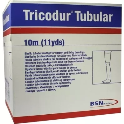 TRICODUR Schl. benda misura G 12 cmx10 m bianca, 1 pezzo
