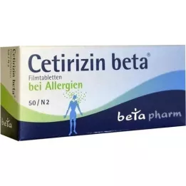 CETIRIZIN beta compresse rivestite con film, 50 pz