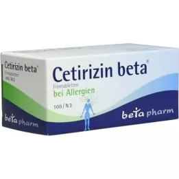 CETIRIZIN beta compresse rivestite con film, 100 pz