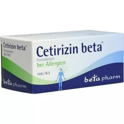 CETIRIZIN beta compresse rivestite con film, 100 pz