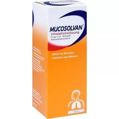 MUCOSOLVAN Soluzione per inalazione 15 mg soluzione per nebulizzatore, 100 ml MUCOSOLVAN Soluzione per inalazione 15 mg soluzione per nebulizzatore, 100 ml