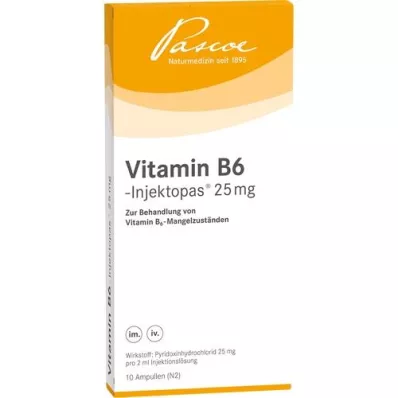 VITAMIN B6-INJEKTOPAS 25 mg soluzione iniettabile, 10X2 ml