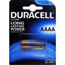 DURACELL Ultra M3 AAAA 1,5 volt, 2 pezzi