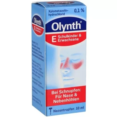 OLYNTH 0,1% per adulti gocce nasali, 10 ml OLYNTH 0,1% per adulti gocce nasali, 10 ml