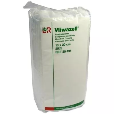 VLIWAZELL Compresse assorbenti non sterili 10x20 cm, 25 pezzi