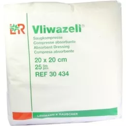 VLIWAZELL Compresse aspiranti non sterili 20x20 cm, 25 pezzi