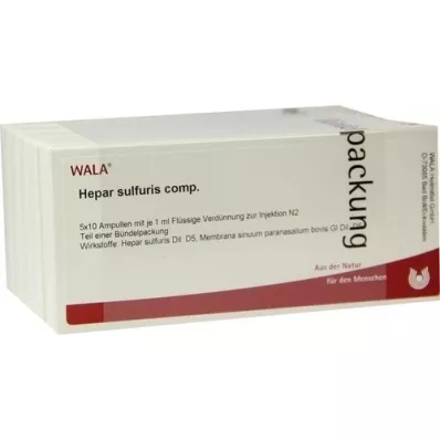 HEPAR SULFURIS COMP.Fiale, 50X1 ml HEPAR SULFURIS COMP.Fiale, 50X1 ml